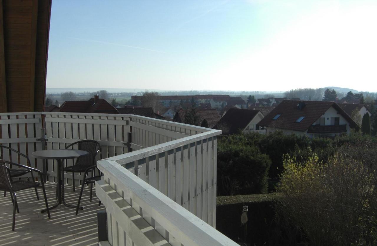Appartement Am Goldberg Goldbach  Bagian luar foto