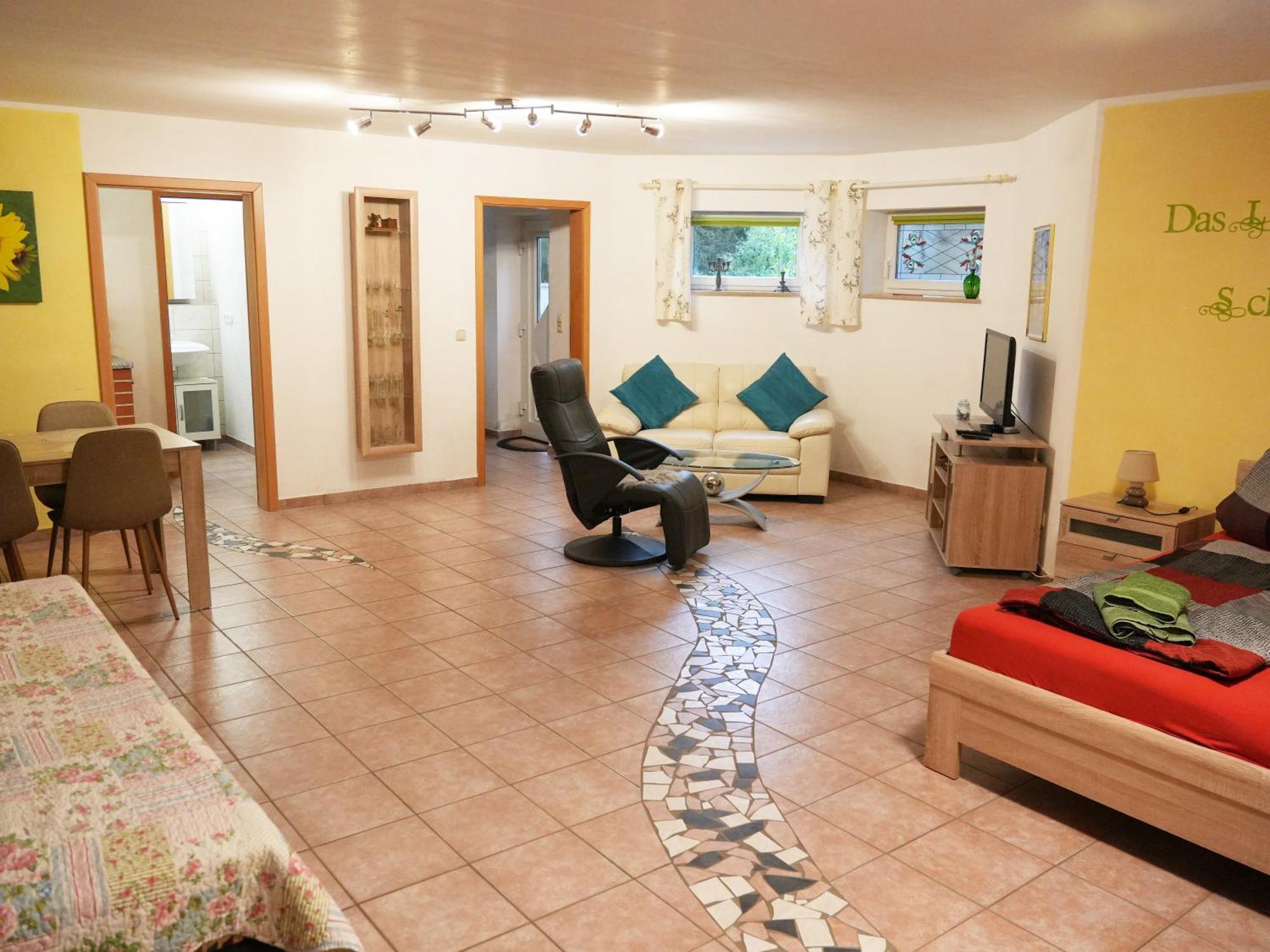 Appartement Am Goldberg Goldbach  Bagian luar foto